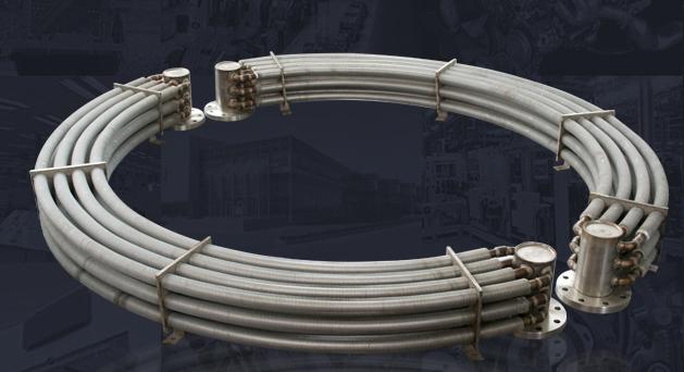 立式電機(jī)軸承油冷卻器